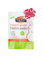 Palmer's® Cocoa Butter Formula Tummy Mask for Stretch Marks is a hydrating treatment mask developed specially for pregnancy, clinically proven to help reduce the appearance of stretch marks, and soothes dry, itchy skin. After 4 weeks* 100% of women agreed their skin looked and felt smoother. 98% agreed their stretch marks had visibly reduced. *Based on responses in a 4 week home user trial by 50 female panelists.
Features:

Targeted treatment mask
Free from Fragrance, Mineral Oil, Parabens & Phthalates
Hypoallergenic
Suitable for sensitive skin
Dermatologist Approved
Infused with natural butters, oils, and plant extracts
