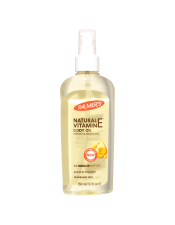 Palmer's Natural Vitamin E Body Oil revitalises and renews dry, damaged skin. Crafted with  skin-nourishing Vitamin E and Cocoa Butter. Instantly absorbs for healthier, younger looking skin. 
Features:

Fragrance Free
Hypoallergenic
Dermatologist Approved
Paraben & Phthalate Free
Suitable for eczema-prone skin
Vegan
