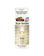 Palmer's® Cocoa Butter Scar Serum combines five powerful ingredients to reduce the appearance of scars resulting from surgery, injury, burns, stretch marks, C-sections, cuts, scrapes and insect bites. This concentrated serum penetrates quickly while forming a moisture-proof barrier.

Features:

Reduces the appearance of scars and marks
Concentrated serum
Vegan
