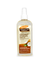 Palmer's® Coconut Oil Body Oil is a light oil that hydrates and replenishes skin, crafted with antioxidant-rich Extra Virgin Coconut Oil and Green Coffee Extract, for radiant, healthy-looking skin. 
Features:

Hydrates and replenishes skin
48 hour moisture
Absorbs quickly
Paraben, Phthalate & Dye Free
Non-greasy formula
Formulated with ethically and sustainably sourced ingredients
Vegan
