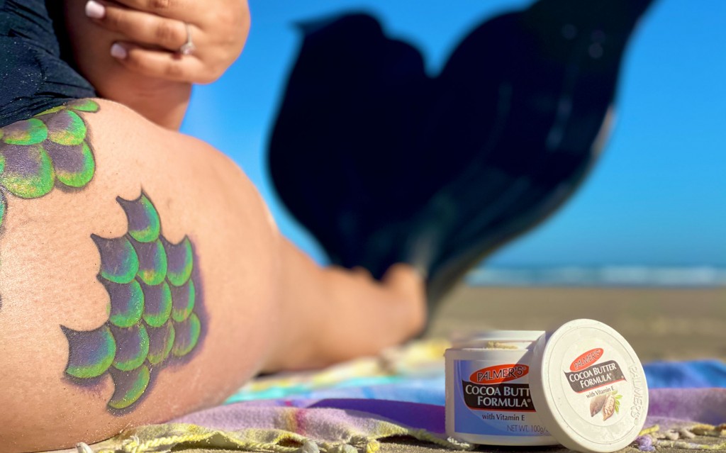 tattoo, cocoa butter