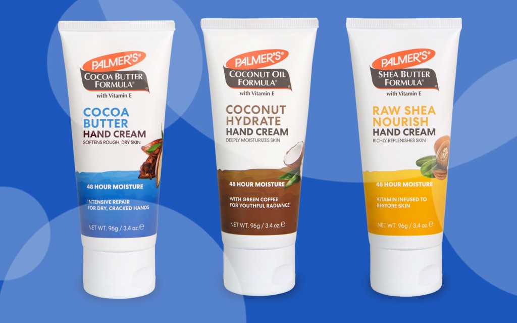 hand cream, cocoa butter, coconut, shea