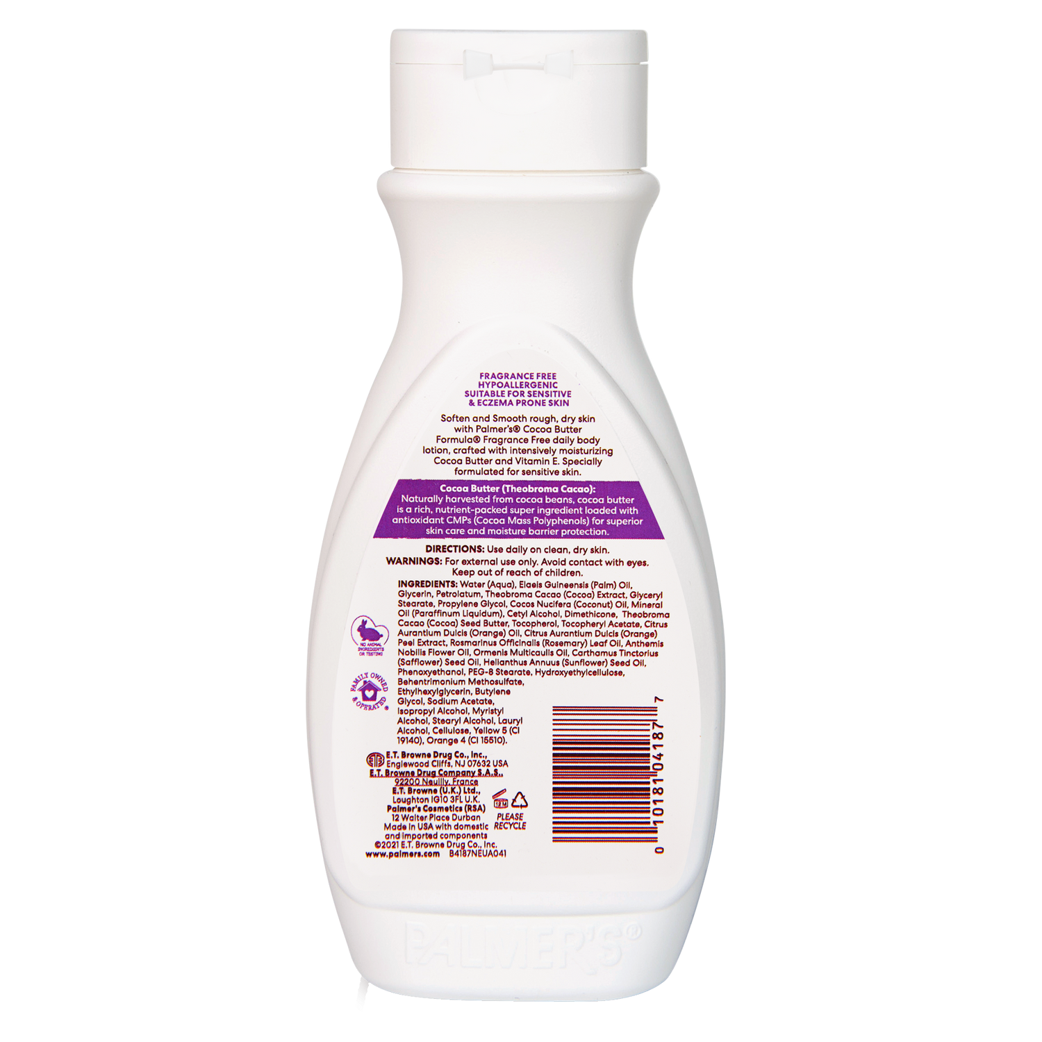 Palmer's Cocoa Butter Fragrance Free Body Lotion 250ml