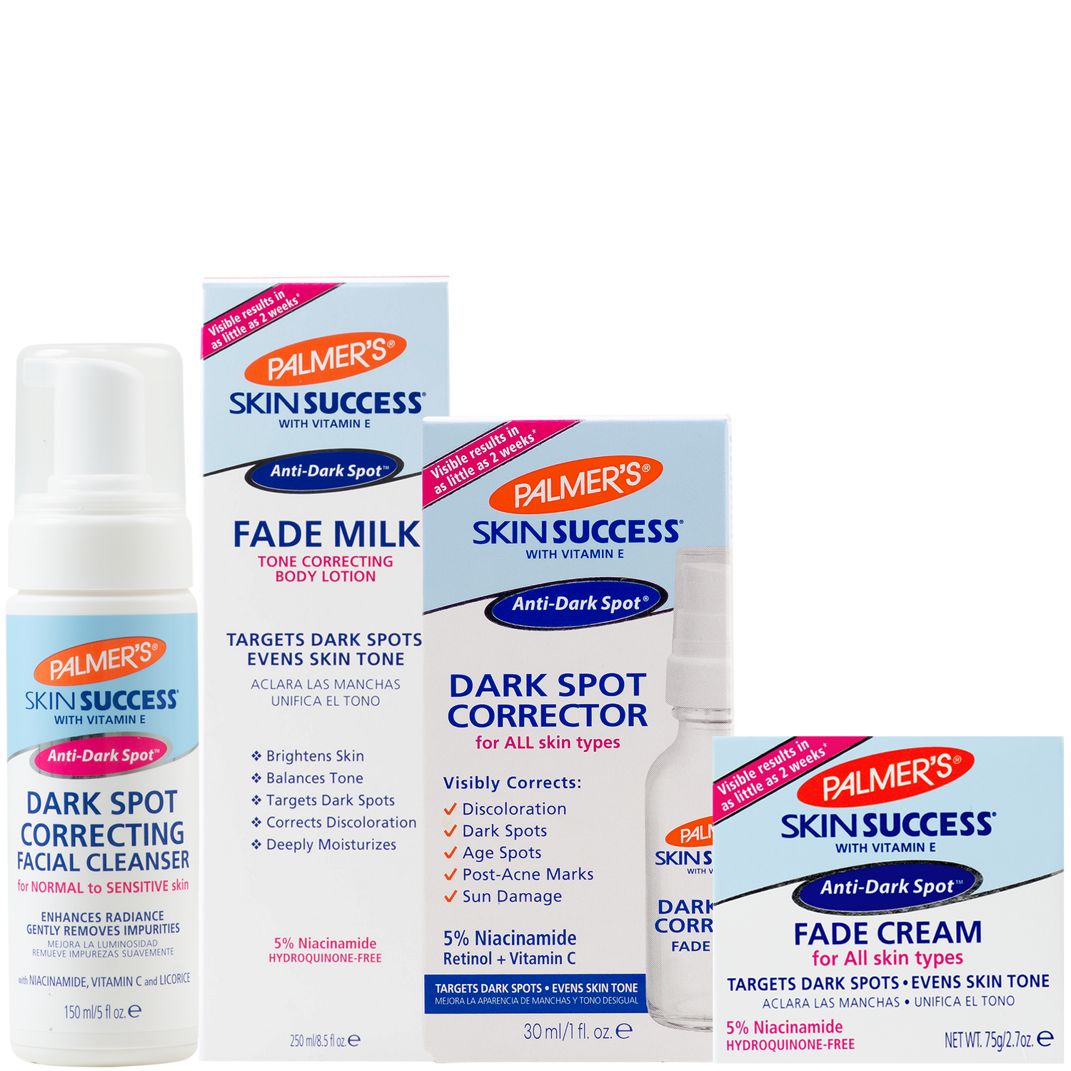 This is a group image of Palmer's Skin Success Bundle