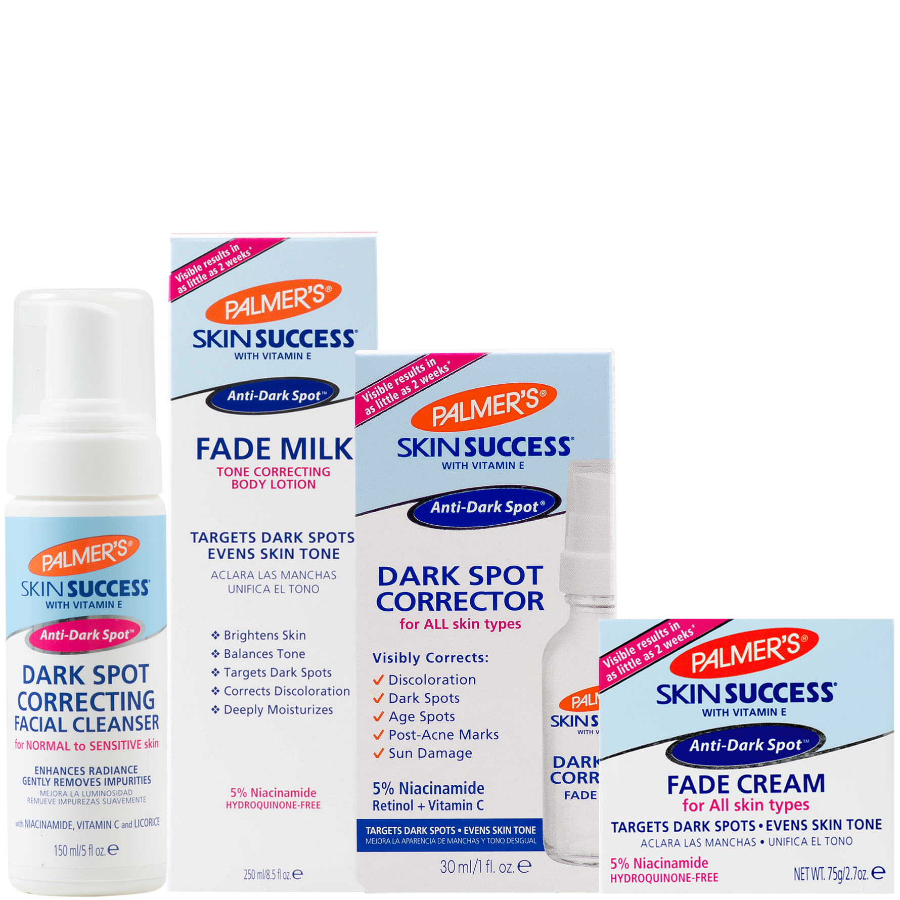 This is a group image of Palmer's Skin Success Bundle