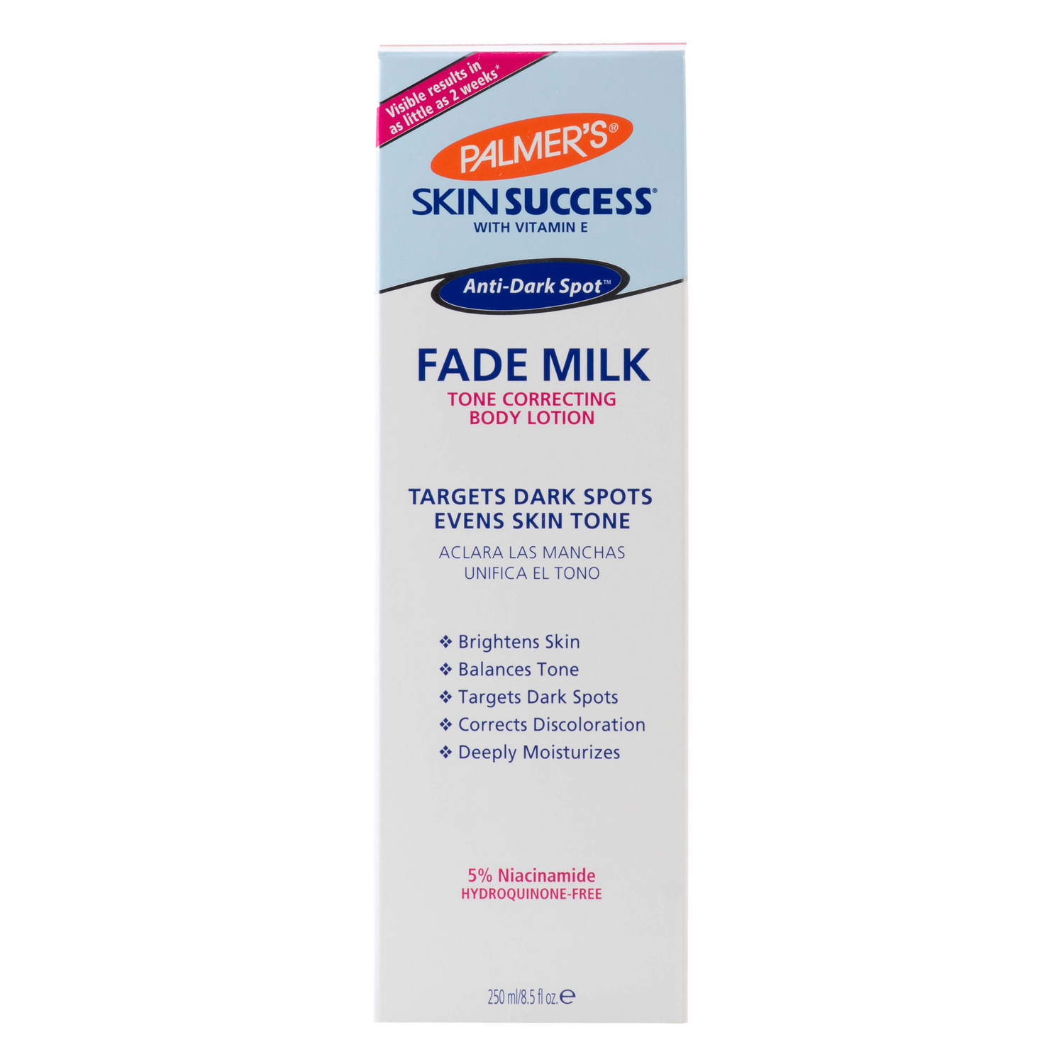 Palmer's Skin Success Fade Milk Tone Correcting Body Lotion 250ml