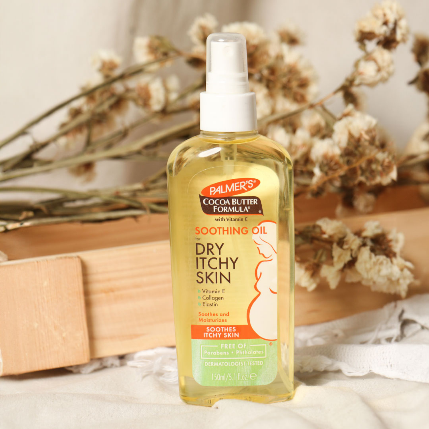 Palmer's Cocoa Butter Soothing Oil for Dry, Itchy Skin 150ml