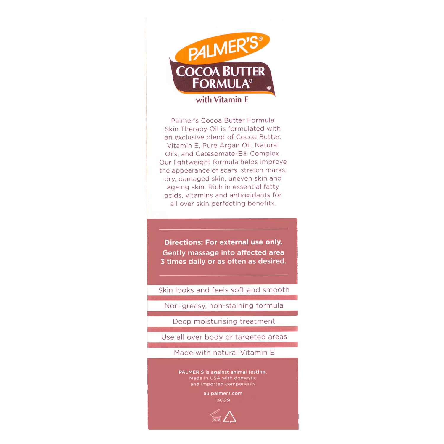 Palmer's Cocoa Butter Skin Therapy Oil Rosehip Scent 60ml