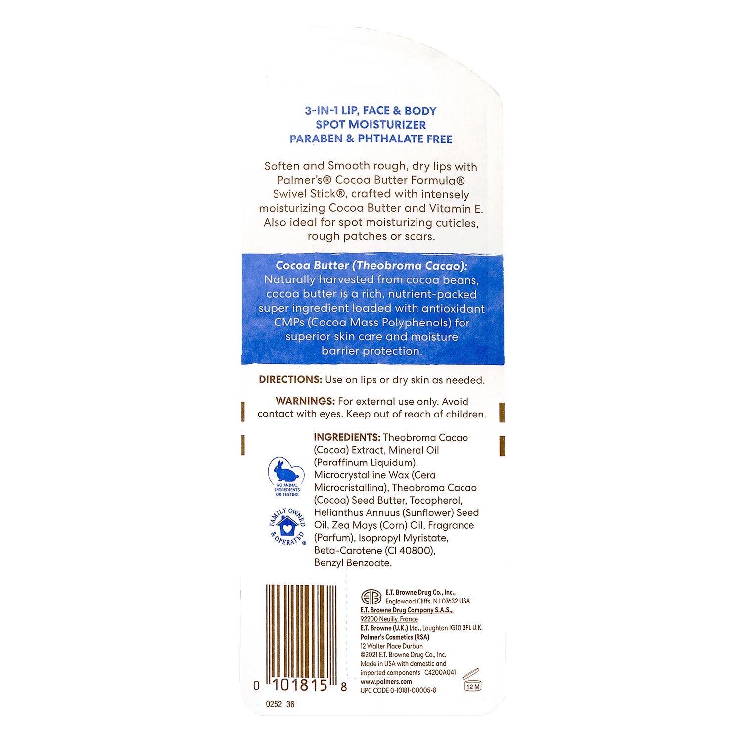 Palmer's Cocoa Butter Swivel Stick 14g