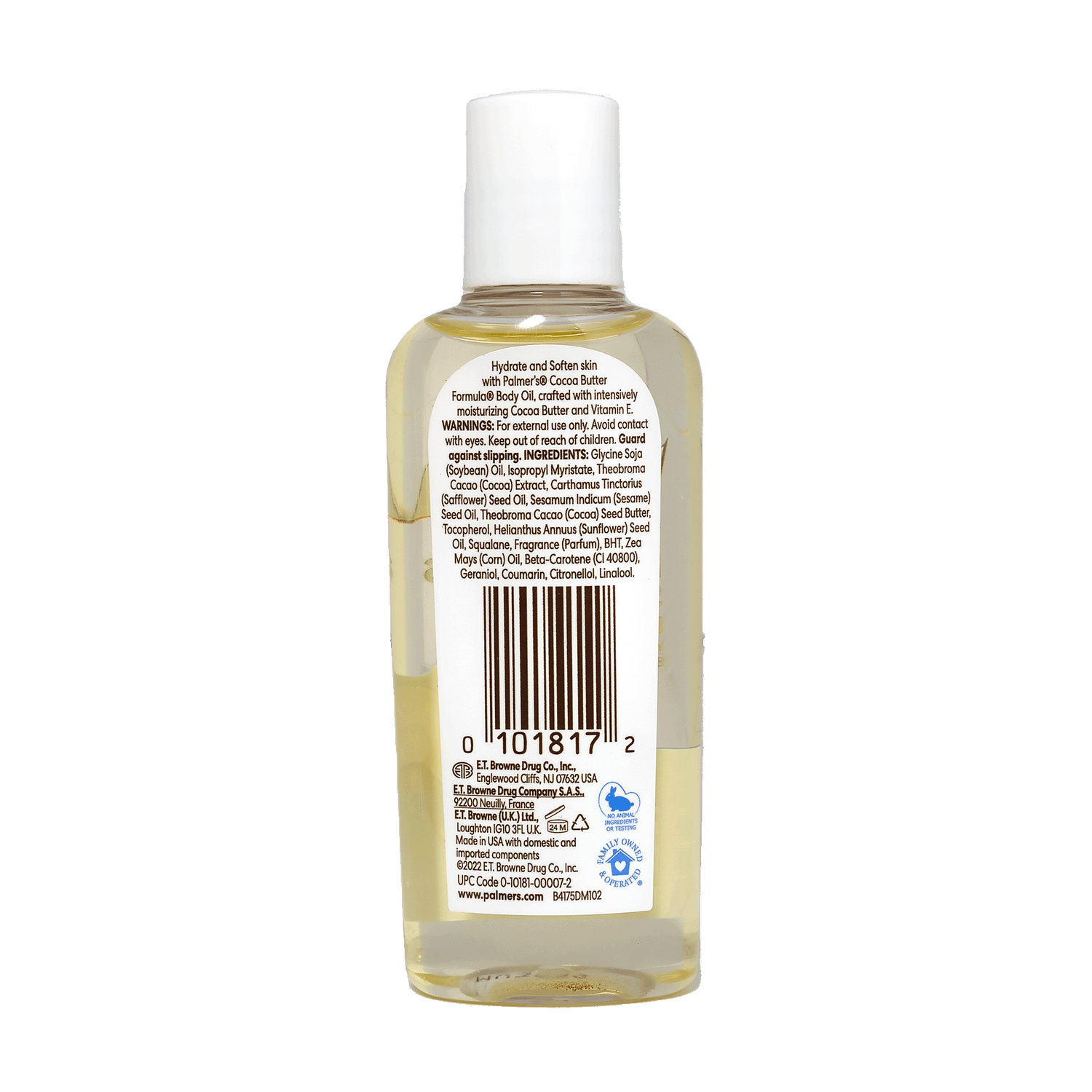 Palmer's Cocoa Butter Moisturising Body Oil Travel Size 50ml