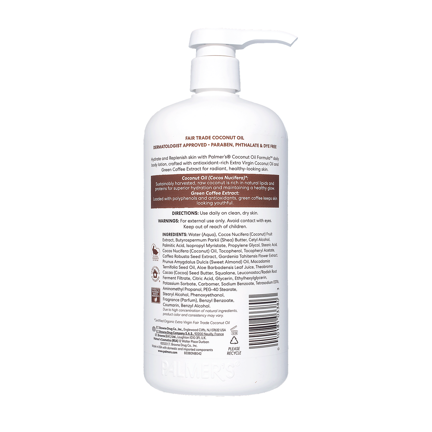 Palmer's Coconut Oil Body Lotion 1 Litre