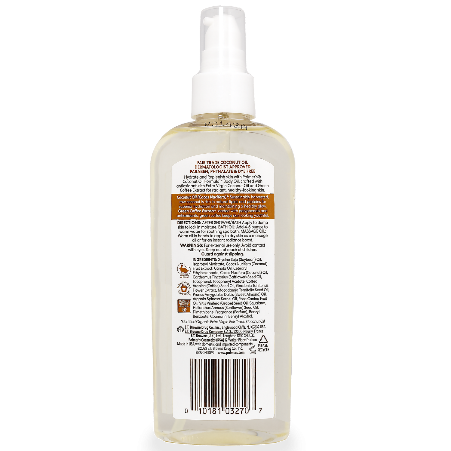 Palmer's Coconut Oil Formula Body Oil 150ml