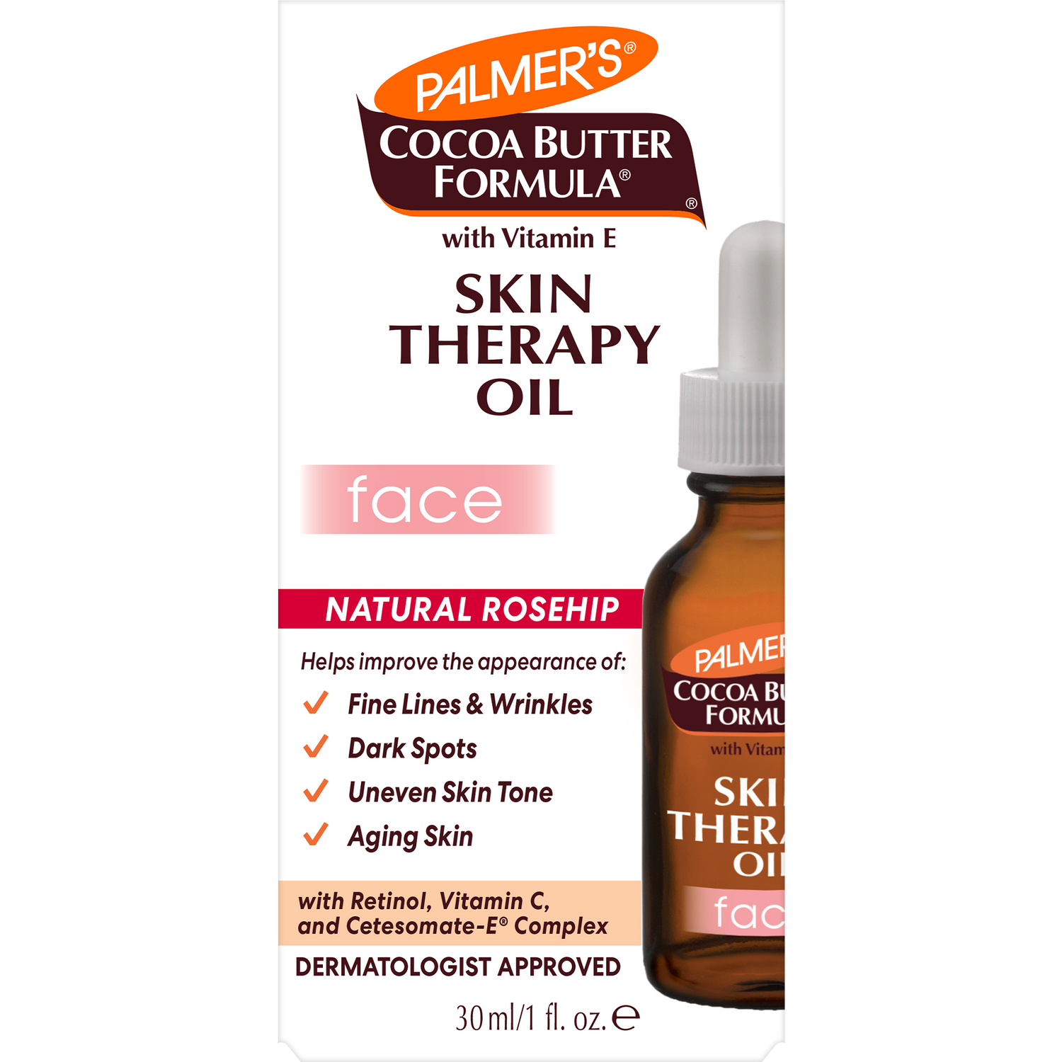 Palmer's Cocoa Butter Skin Therapy Oil for Face 30ml