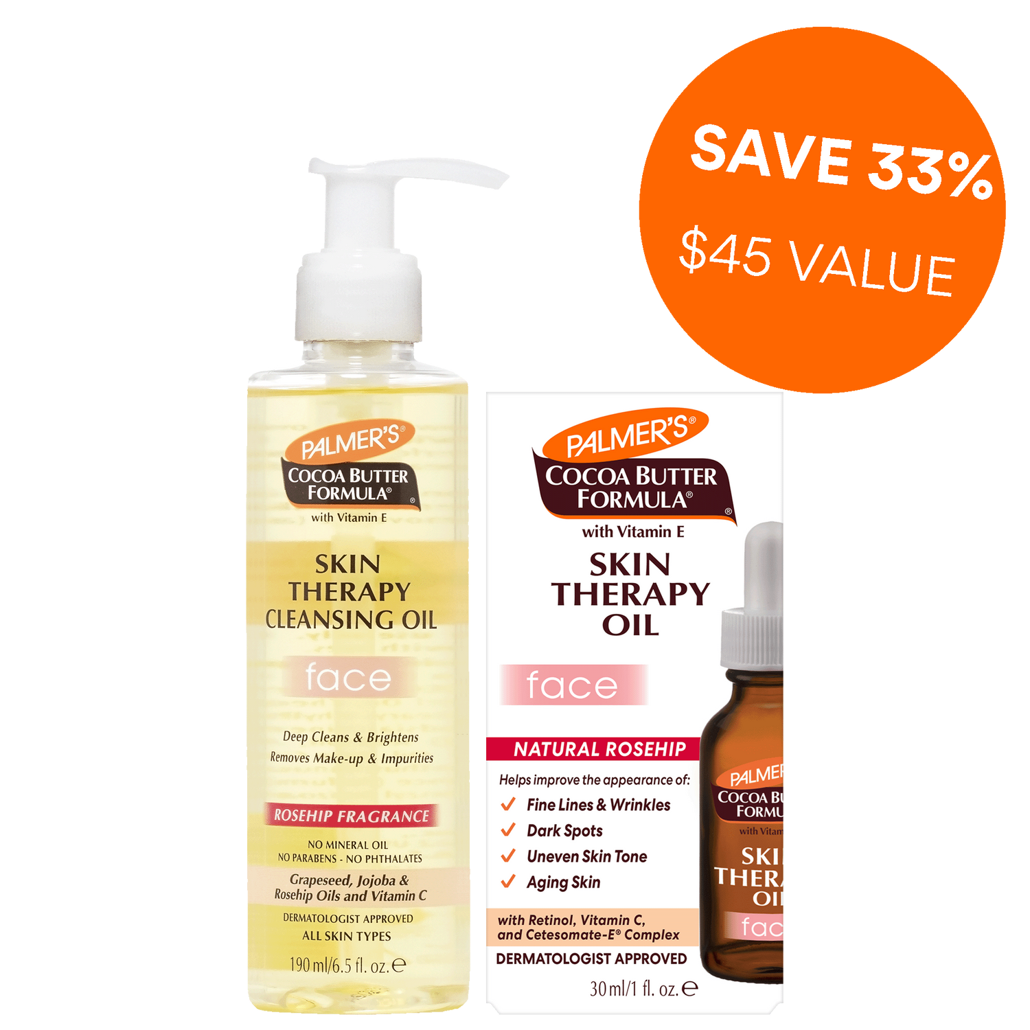 Palmer's Skin Therapy Oil Facial Bundle