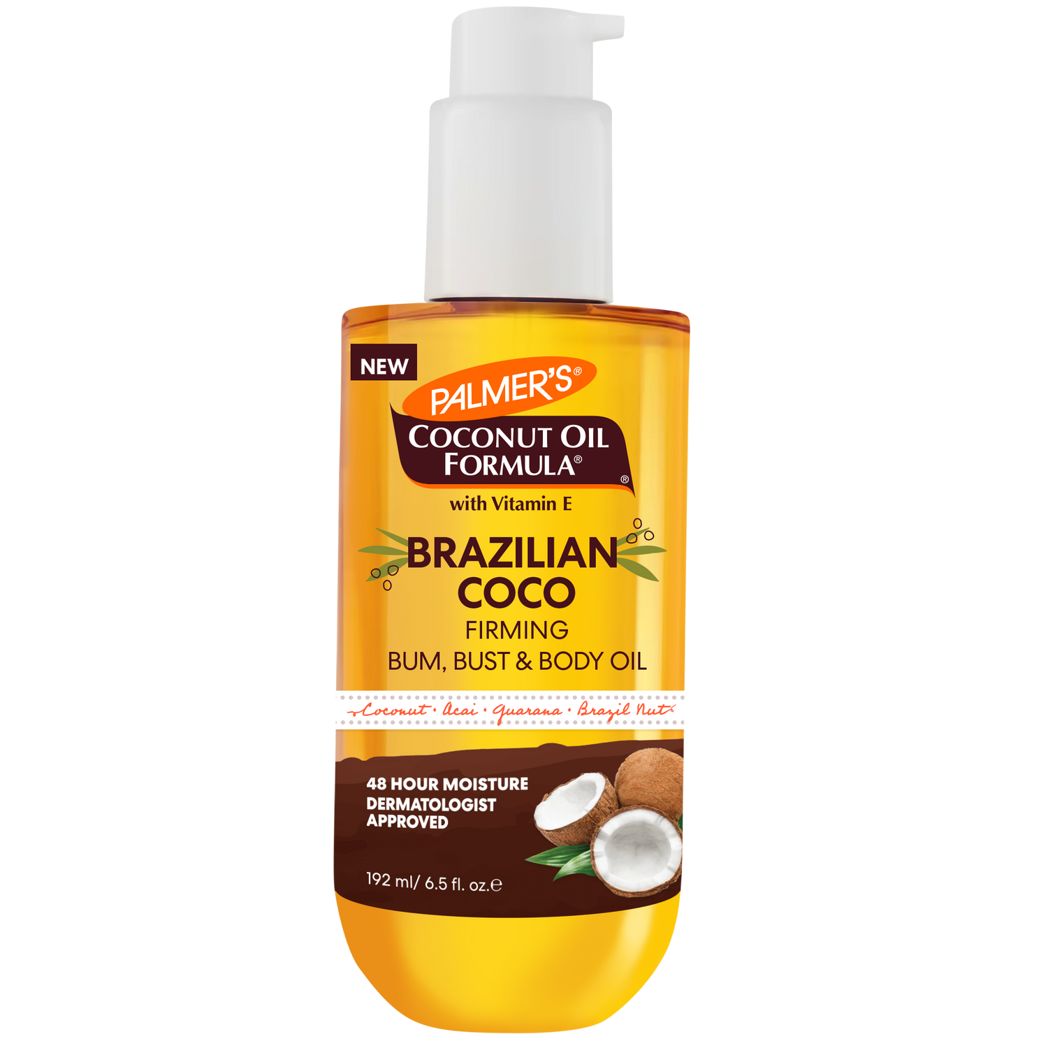 Palmer's Brazilian Coco Firming Body Oil 192ml