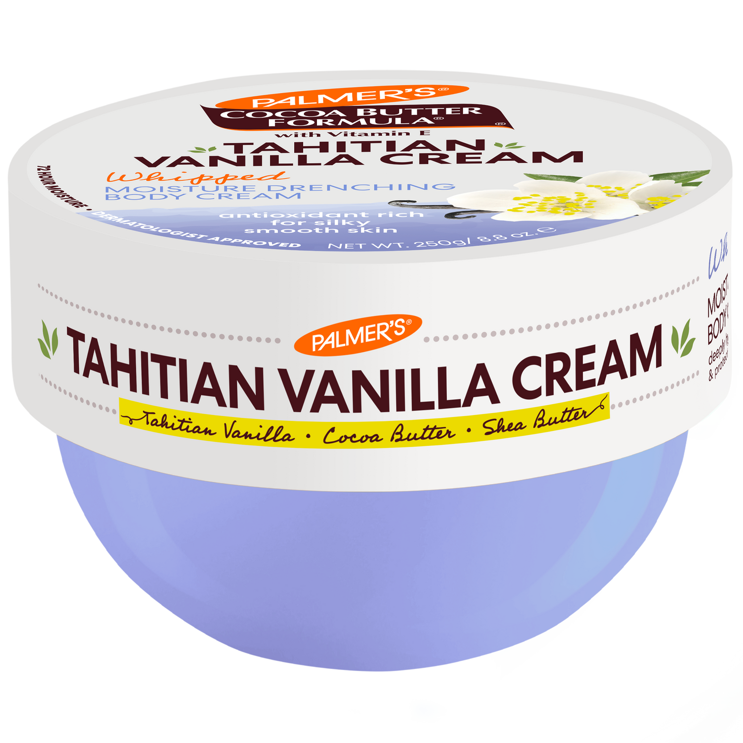 Palmer's Tahitian Vanilla Whipped Body Cream 250g
