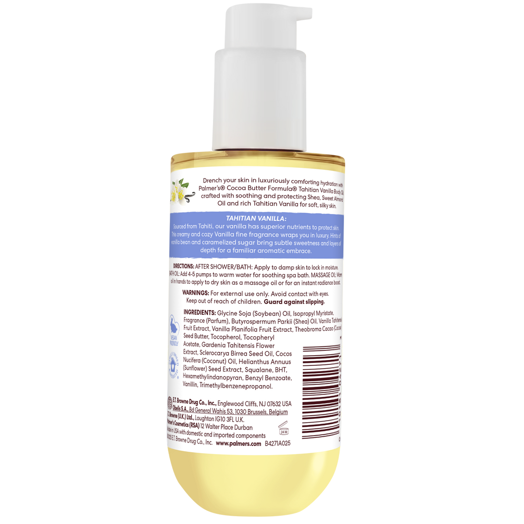 Palmer's Tahitian Vanilla Moisture Drench Body Oil 192ml