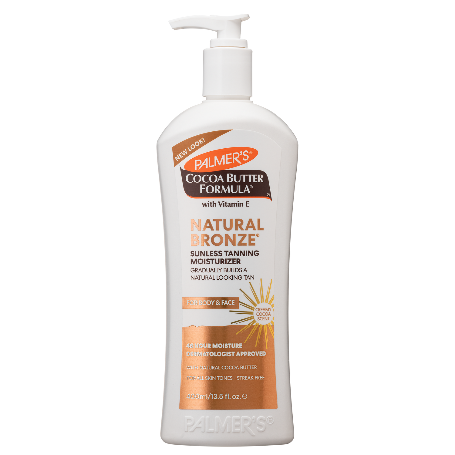 Palmer's Cocoa Butter Natural Bronze Tanning Moisturiser 400ml