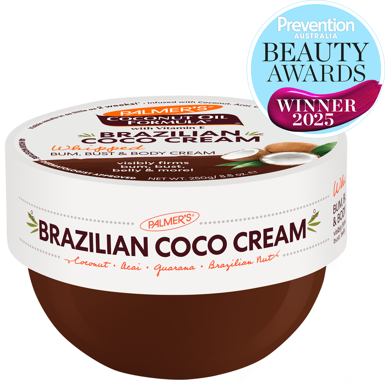 Palmer's Brazilian Coco Whipped Body Cream 250g