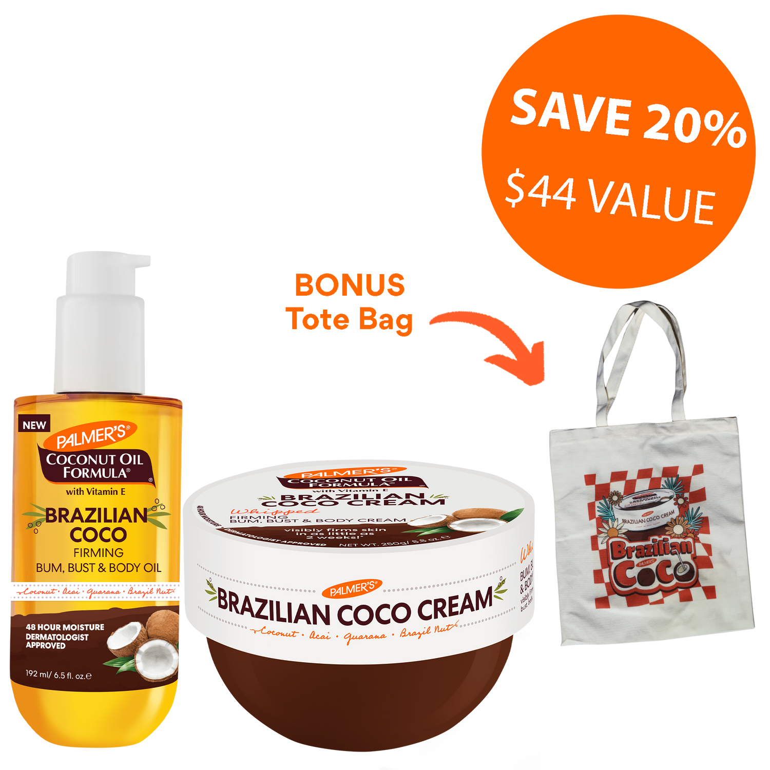 Palmer's Brazilian Coco Firming Bundle