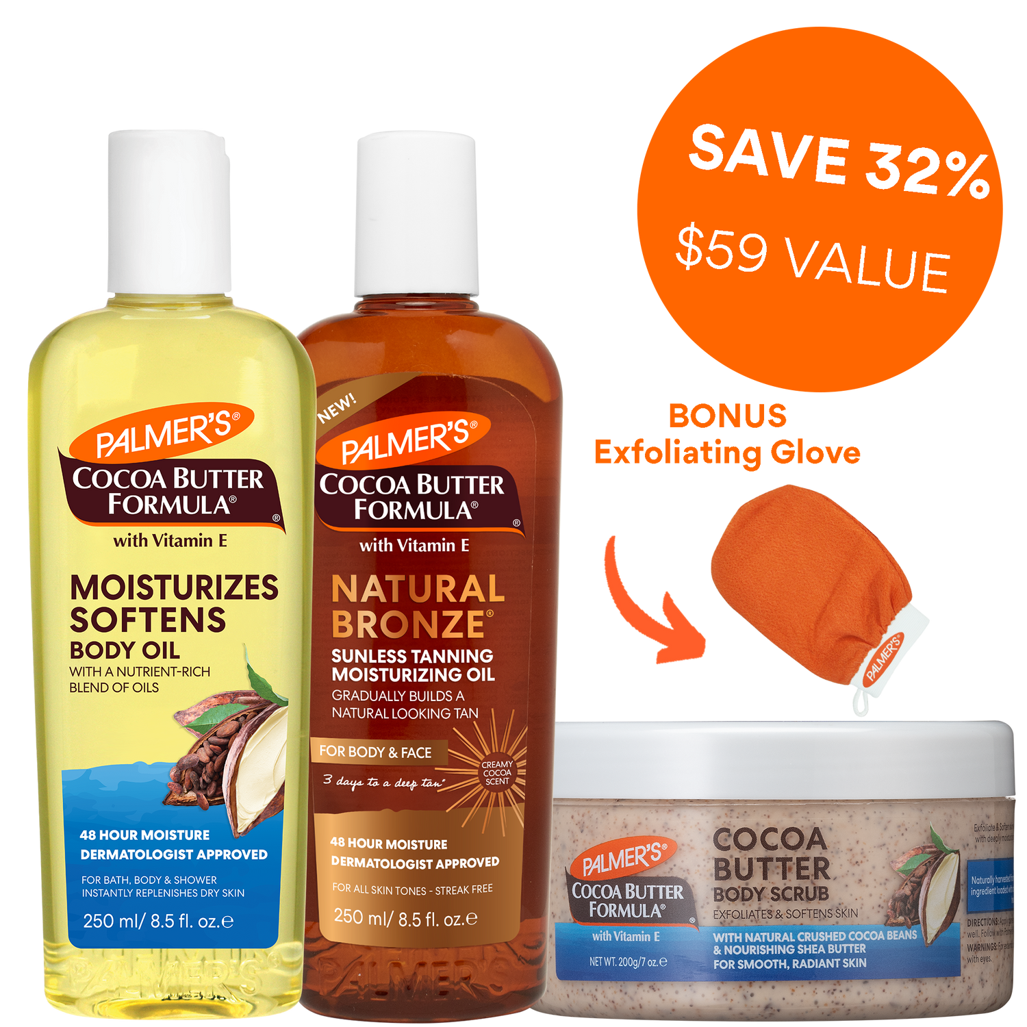 Prep. Tan. Glow Bundle