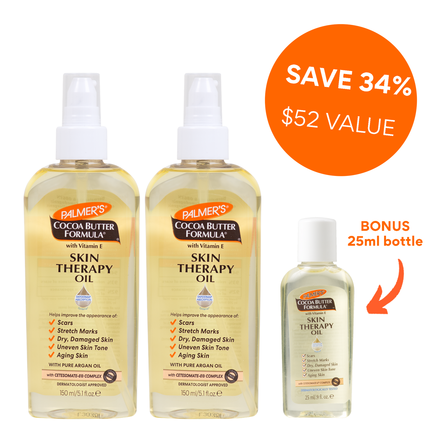 Palmer's Skin Therapy Oil Body Bundle