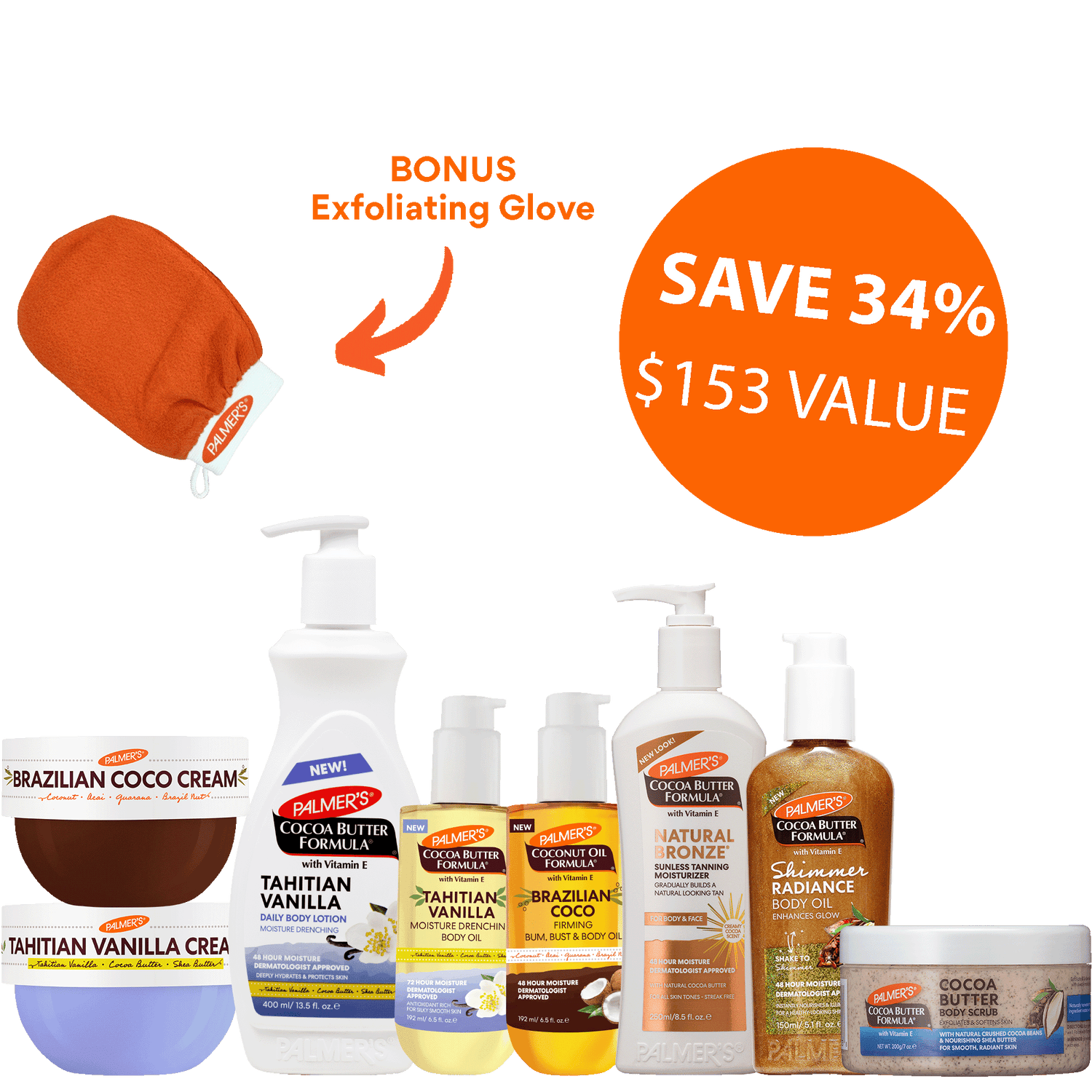 Palmer's Ultimate Glow Bundle