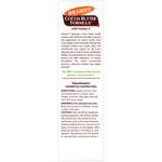 A text-heavy product information panel for Palmer's Cocoa Butter Formula Stretch Mark Cream with Vitamin E. The panel includes the Palmer's logo, product name, claims text, and usage directions on a white background.
