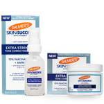 Palmer's Skin Success Extra Strength Tone Correcting skincare set on a plain white background.