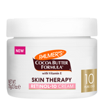 Palmer's Cocoa Butter Formula skin therapy retinol-10 face cream jar on a white background