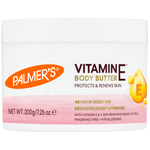 Palmer's Vitamin E Body Butter container on a white background