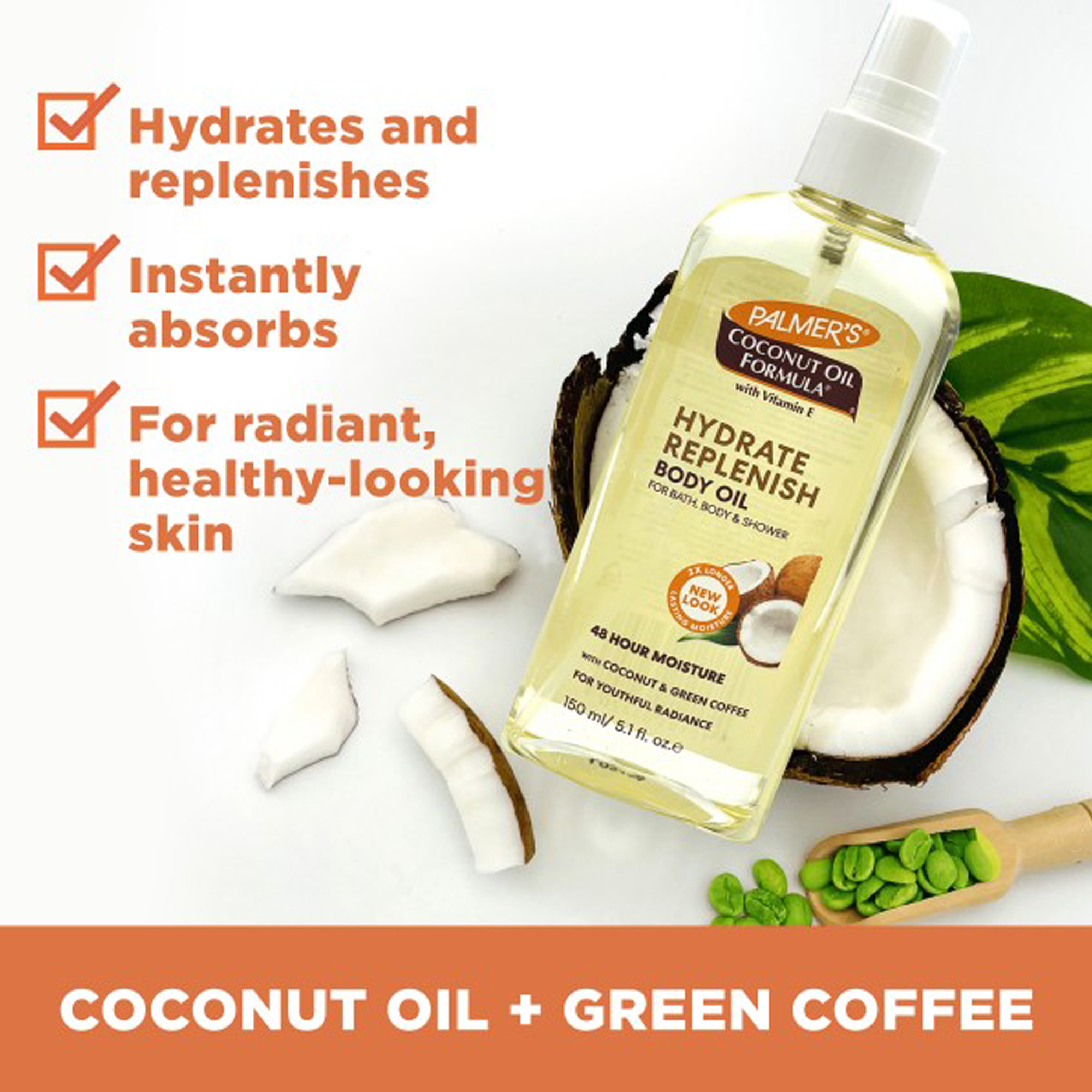coconut oil body oil