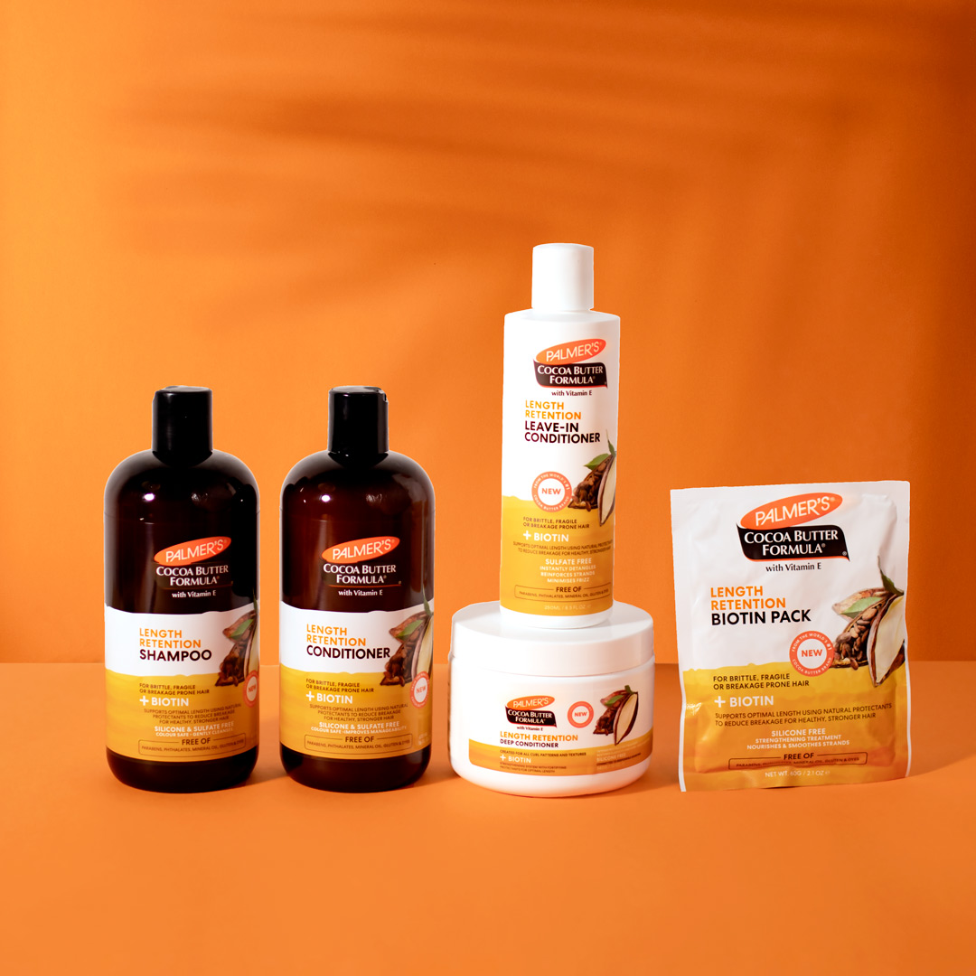 palmer's cocoa butter length retention hair range